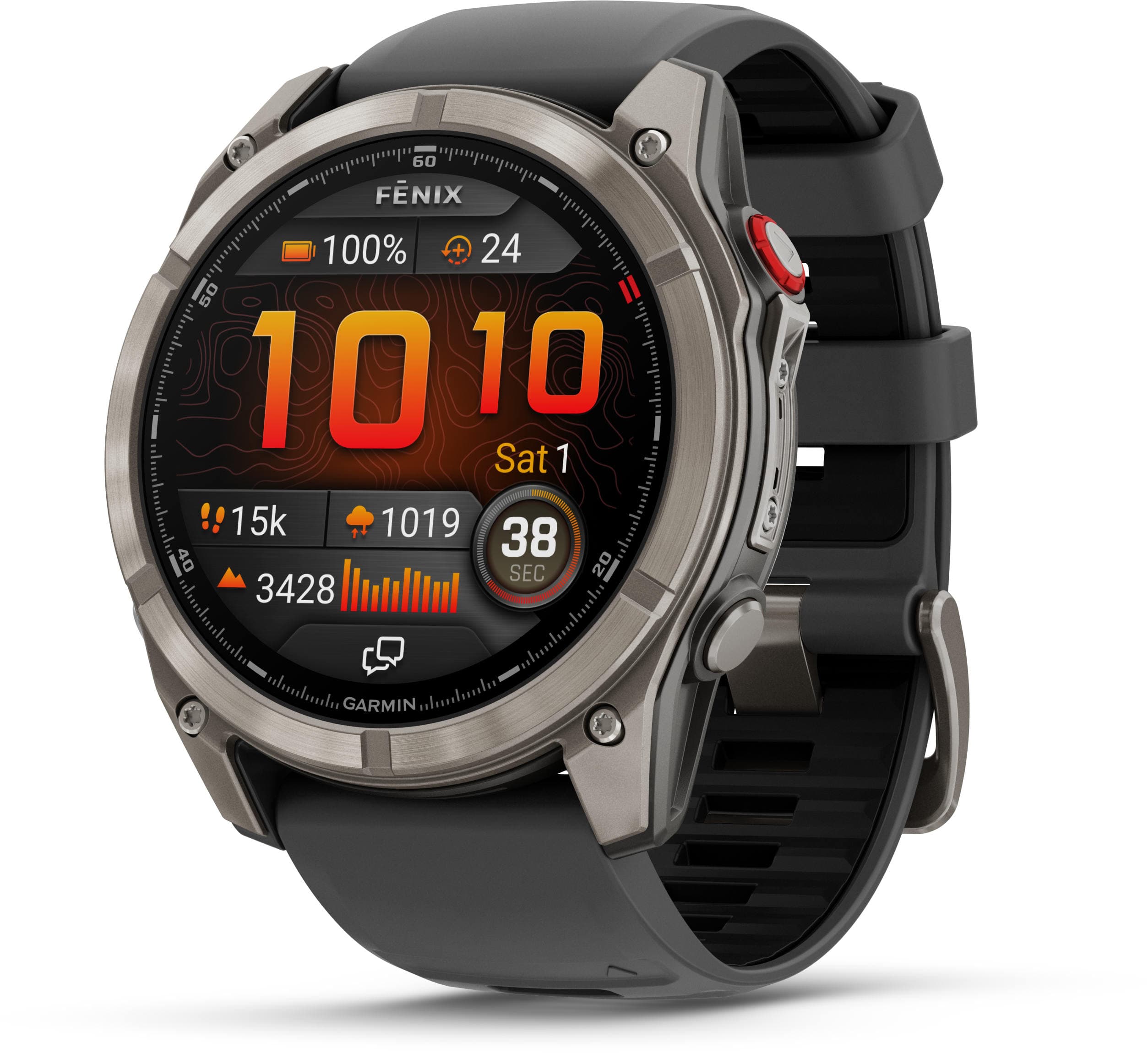 Garmin Fenix 8 Pro AMOLED Sapphire 51mm Titanium/Graphite/Black