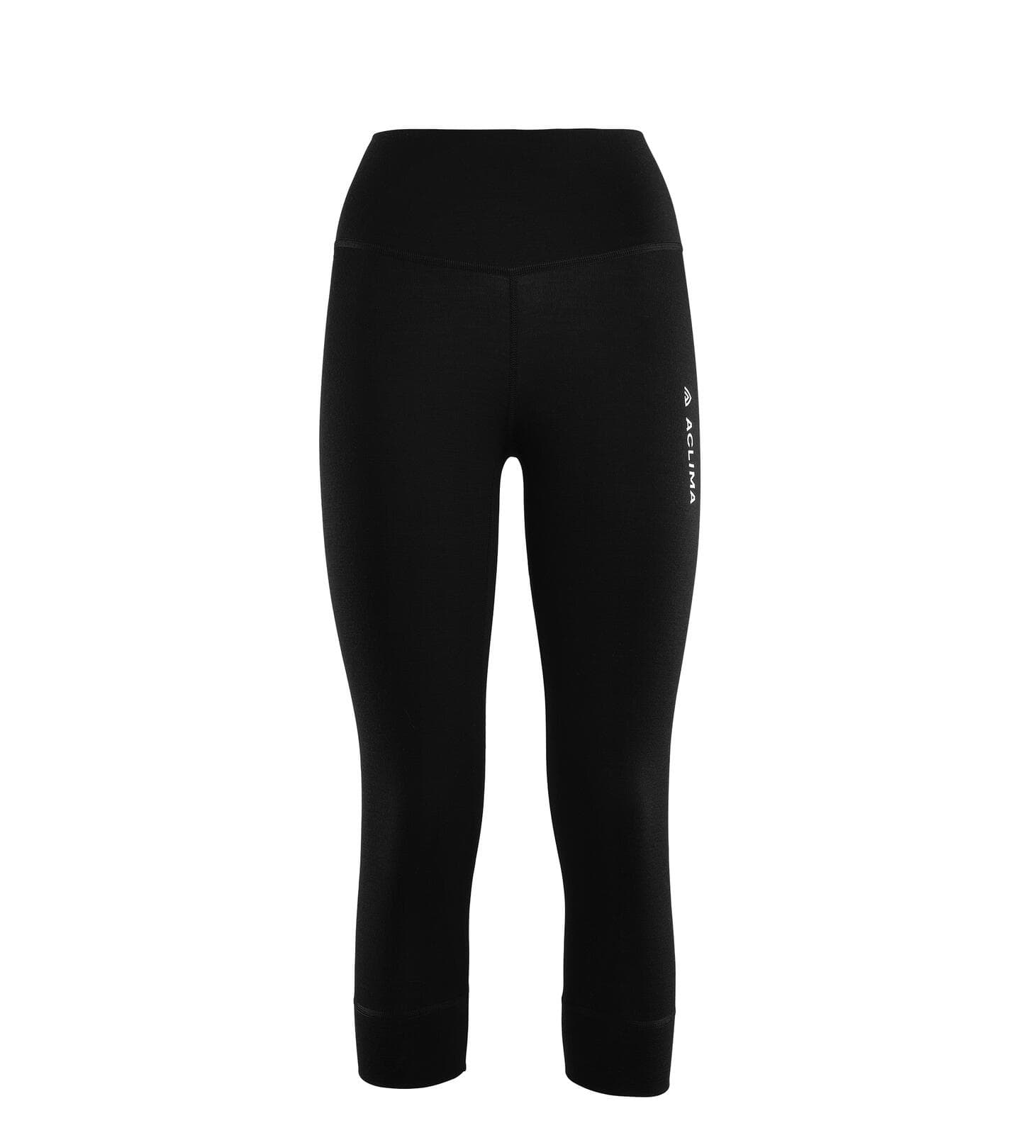 Aclima Warmwool 3/4 longs W's jet black S
