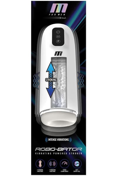 Robo-Bator Powered Vibrating Stroker