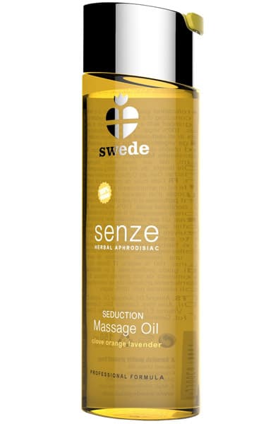 Senze Seduction Massage Oil Clove Orange Lavender 75ml