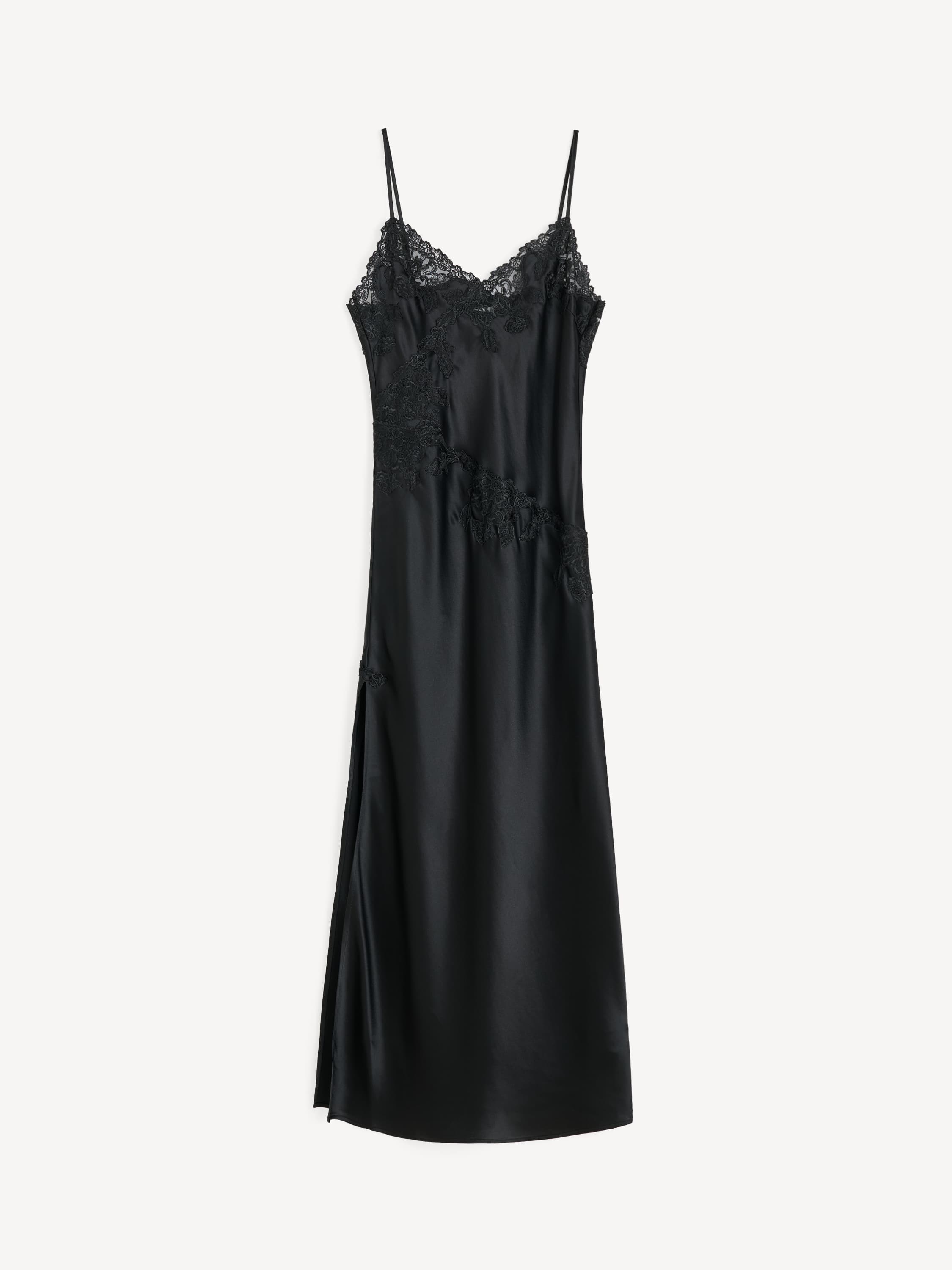 Vera satin maxi dress