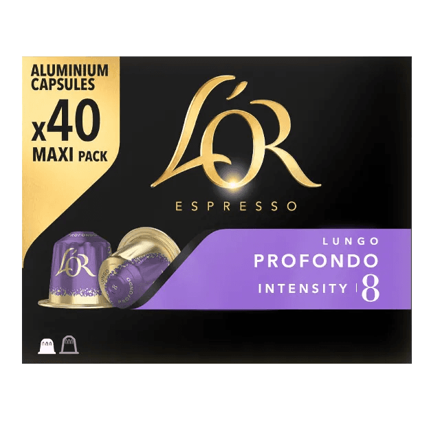 Lungo Profondo - 40 Coffee Capsules