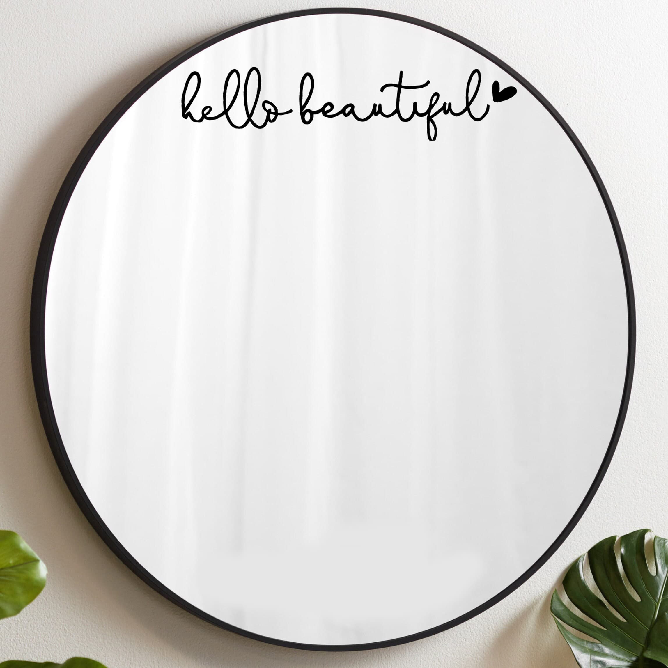 Klistremerke - Hello Beautiful