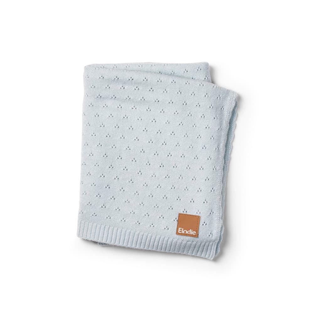 Elodie Details Pointelle teppe Bermuda Blue