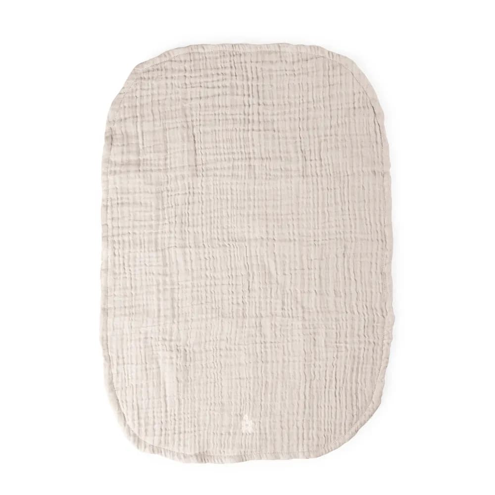 Sebra Stellematte 2-pakning muslin rosa