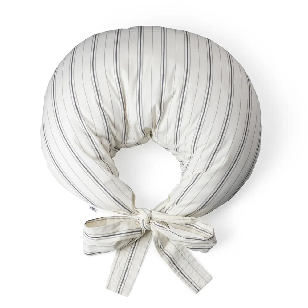Sebra ammepute økologisk bomull cream stripe