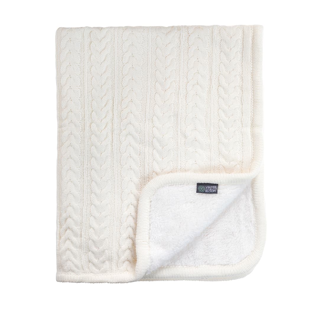 Vinter & Bloom Kosepledd for baby Elfenben