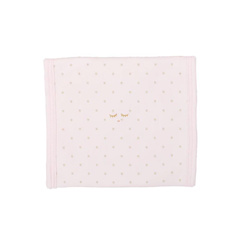 Livly Saturday Burp Blankie Baby Pink