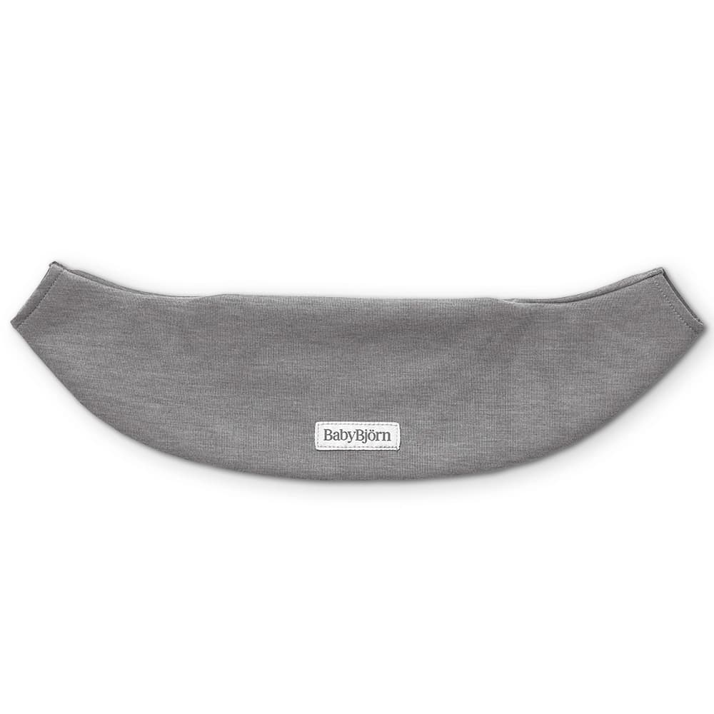 Babybjörn smekkebærer Mini og Move Jersey Light Grey 2-pakning