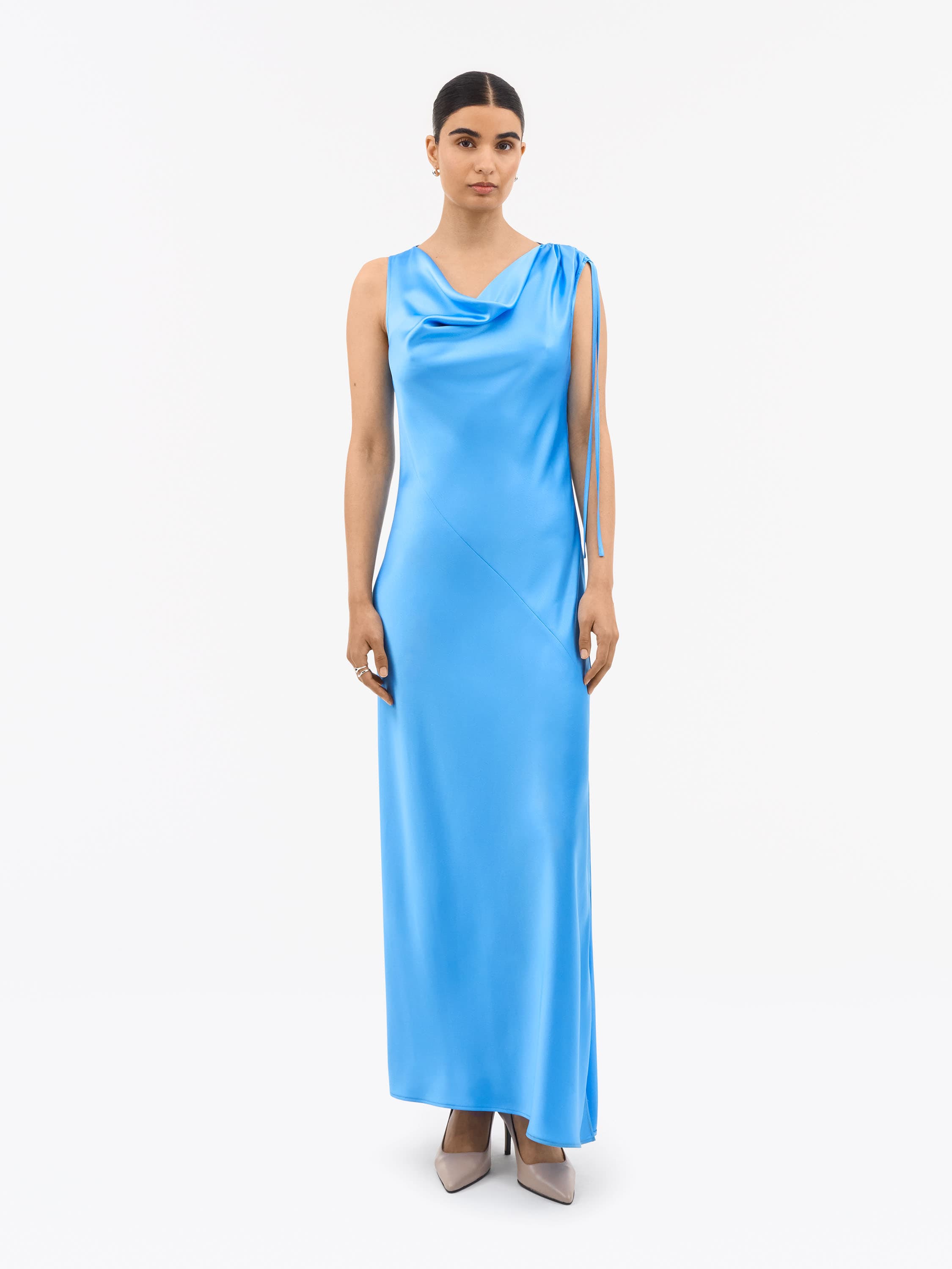 Seline A-Line Long Dress