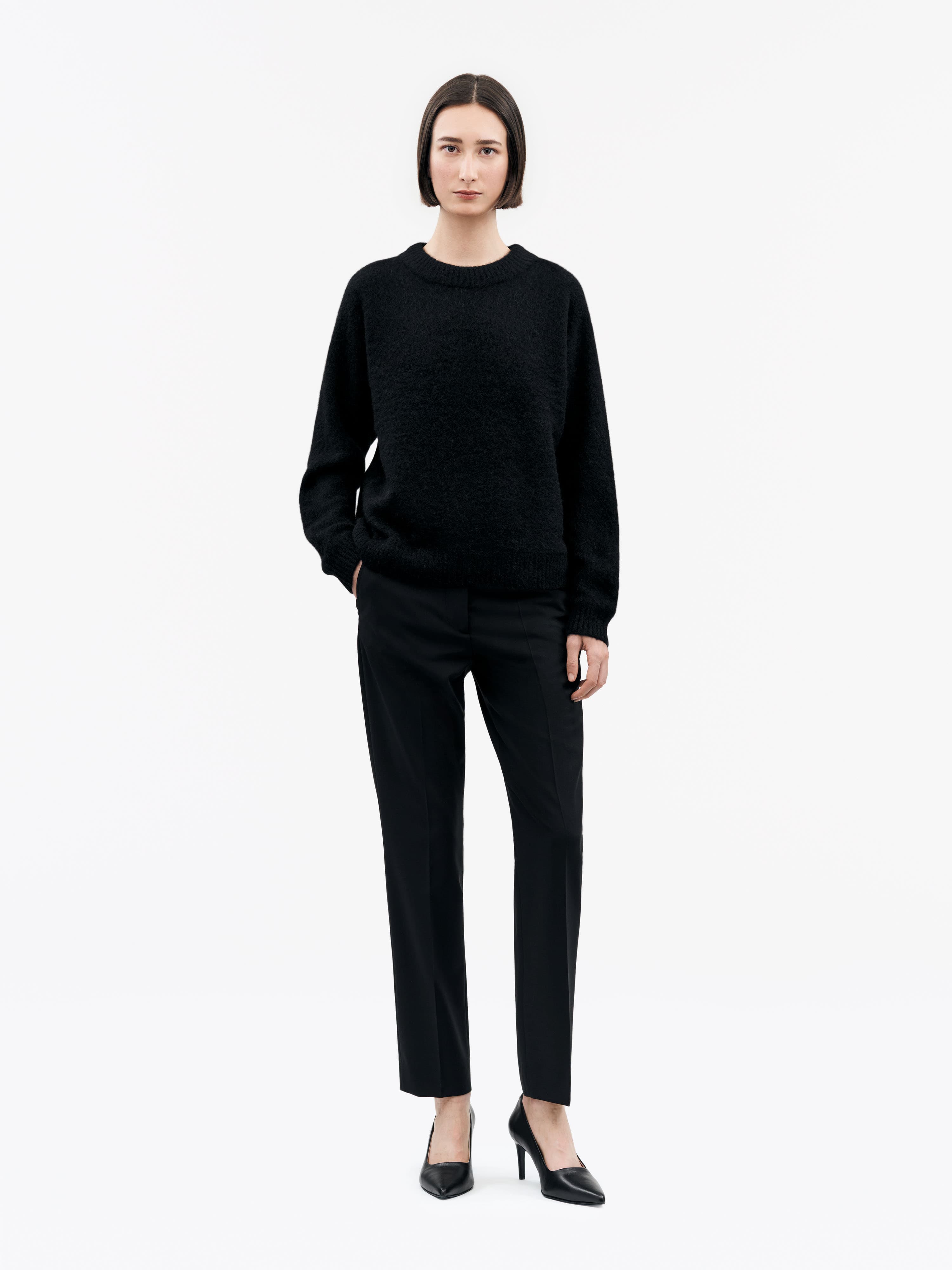 Gwynn A Alpaca Merino Sweater