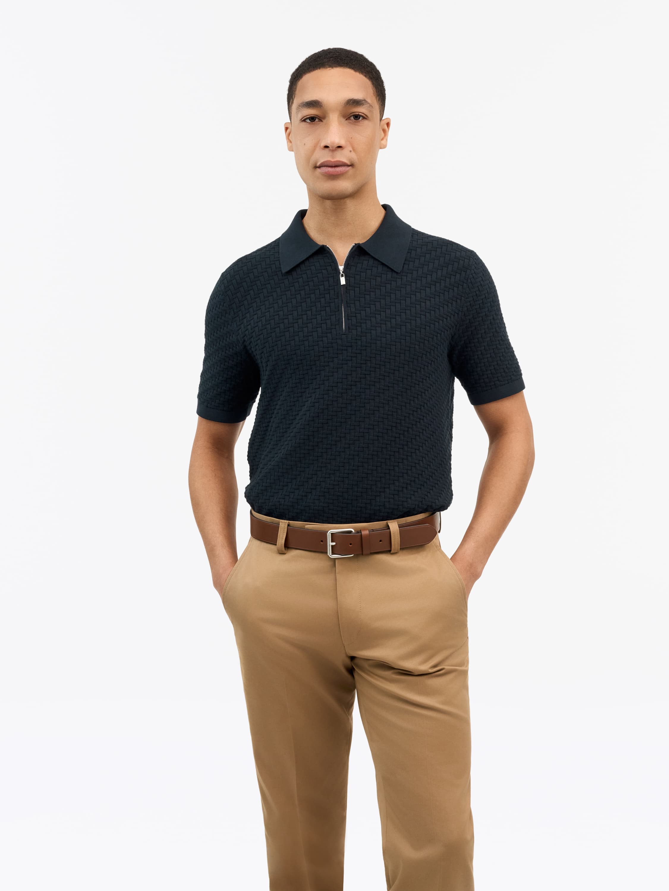 Orbit S Weave Structure Polo