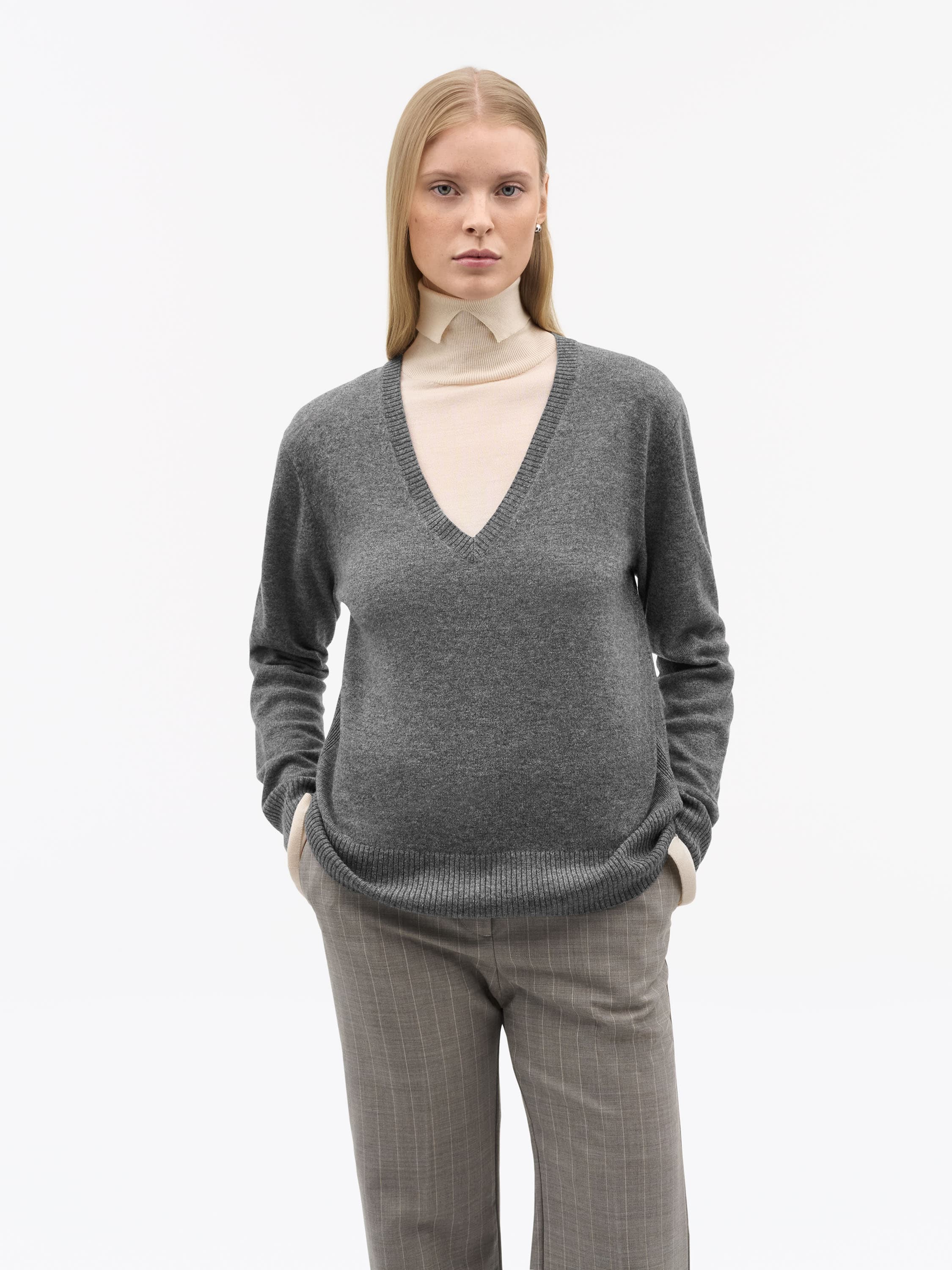 Diahanna Wool Cashmere Pullover