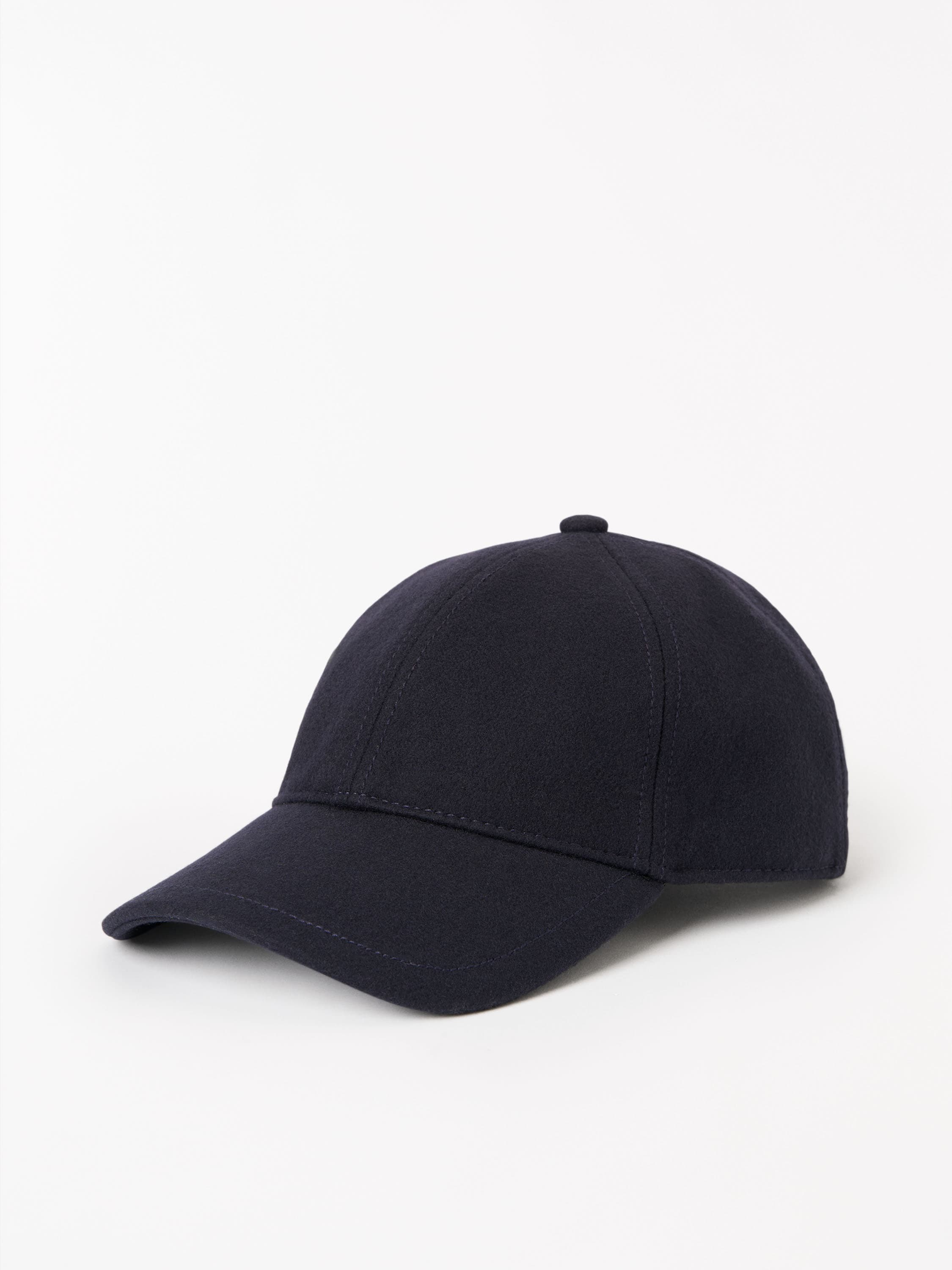 Hent Wool Cashmere Baseball Cap